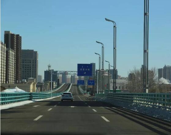 关于巴彦淖尔路高架桥试通车的公告