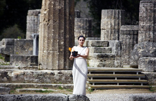 东京奥运会圣火采集仪式将限制观众人数