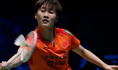 全英羽毛球赛：中国队两银收官
