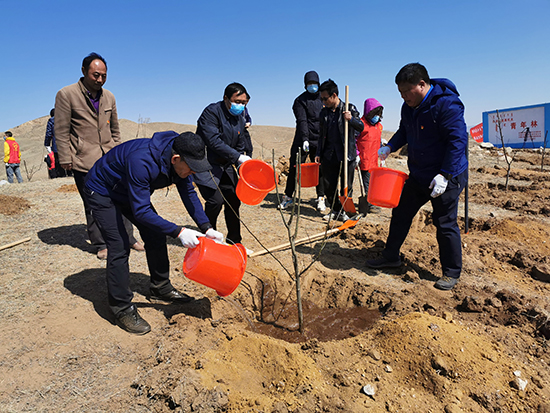 自治区直属机关青年生态文明教育 实践基地正式启动
