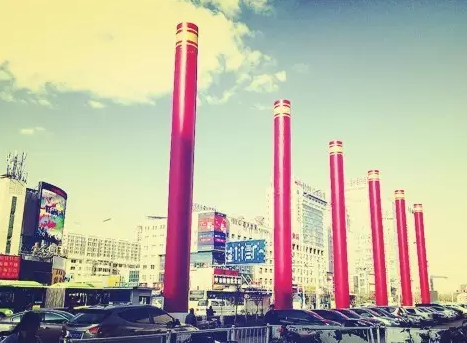 长乐宫门前“六根红柱”即将回归  本周六开始施工建设