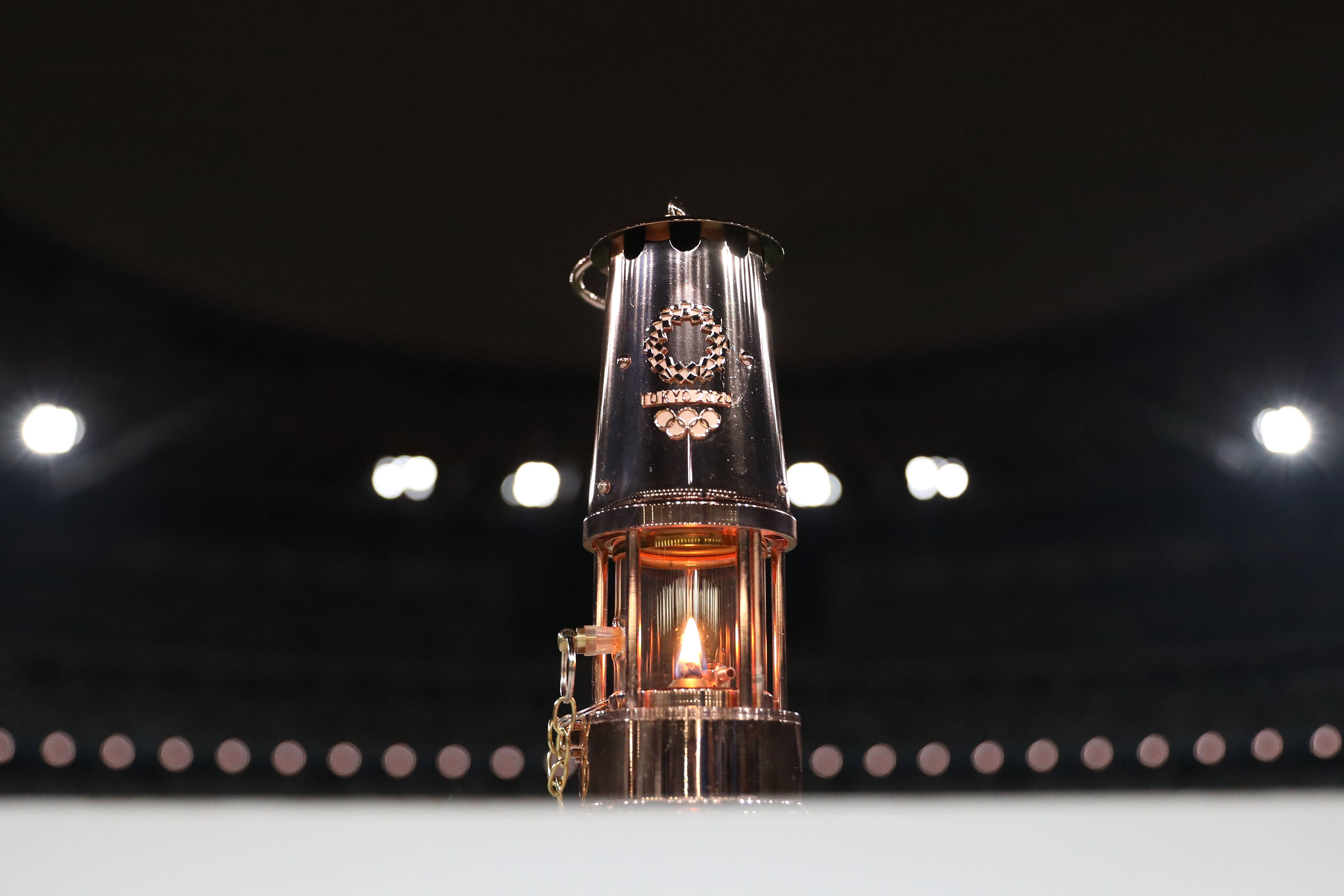 奥运圣火在东京展出