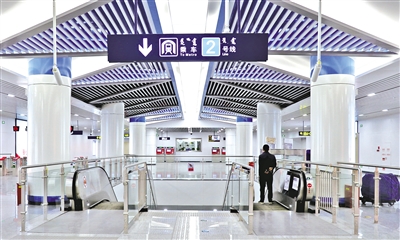呼和浩特迎来地铁双线换乘