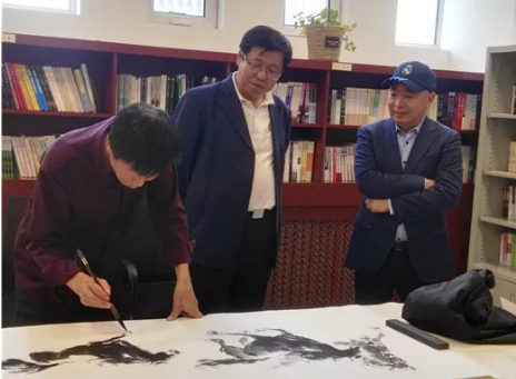 草原上，九万里风鹏正举——自治区政协书画院、中国观网华北区书画院“脱贫攻坚”主题书画笔会