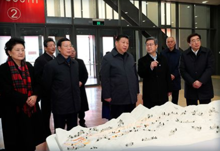 联播＋ | 来！跟着总书记一起打卡“冬奥地标”