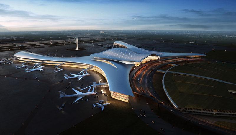 呼和浩特新机场项目建设全面复工