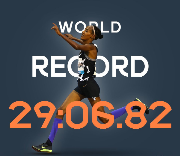 荷兰运动员哈桑创10000米世界新纪录