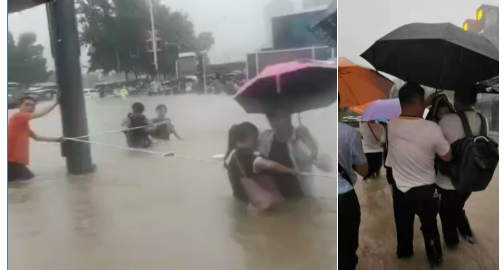 【风雨同舟 阳光同行】阳光人寿快速完成首例河南暴雨灾害案件赔付 志愿者筑起救灾“爱心堤”   