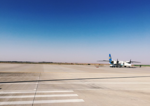 内蒙古额济纳旗机场、火车站恢复运行