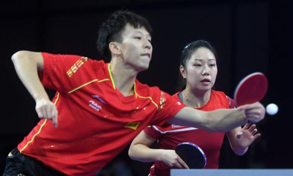 世乒赛大幕开启 中美混双组合首秀过关
