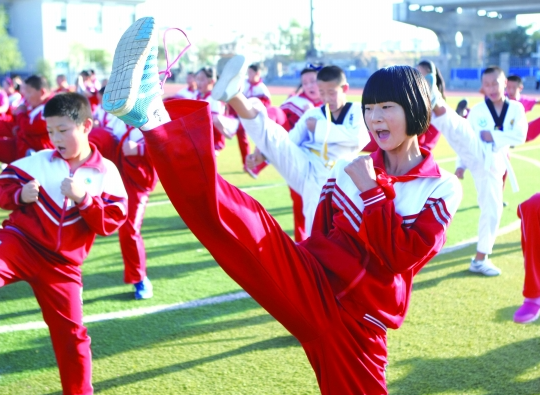 内蒙古19个传统体育项目进校园