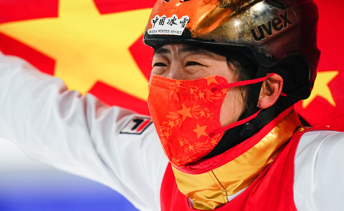 中国代表团金牌数追平冬奥会历史最佳战绩