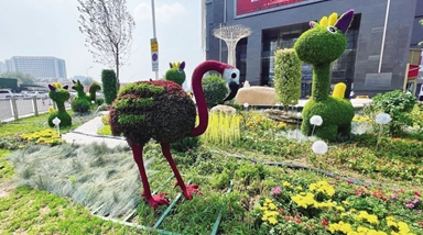 中山西路商圈 添美景