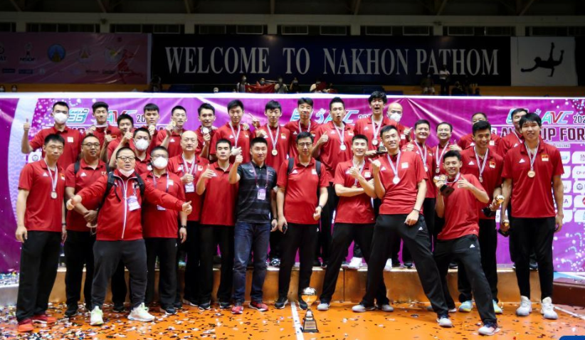 中国男排战胜日本队 时隔十年再夺亚洲杯冠军