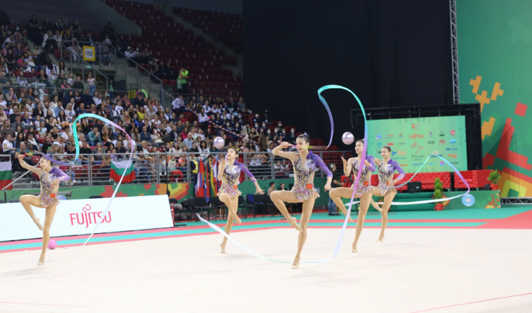 艺术体操世锦赛落幕 中国队获团体3带2球第四名