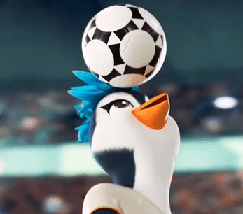 2023年女足世界杯发布小蓝企鹅形象吉祥物